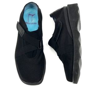 Thierry Rabotin 'Lena' Nylon Mesh Black Shoe